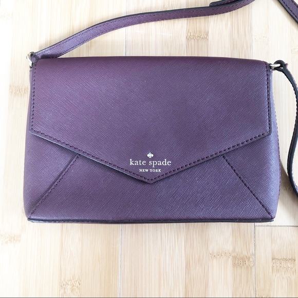 Burgundy Kate Spade Satchel/Crossbody Bag - Picture 2 of 11